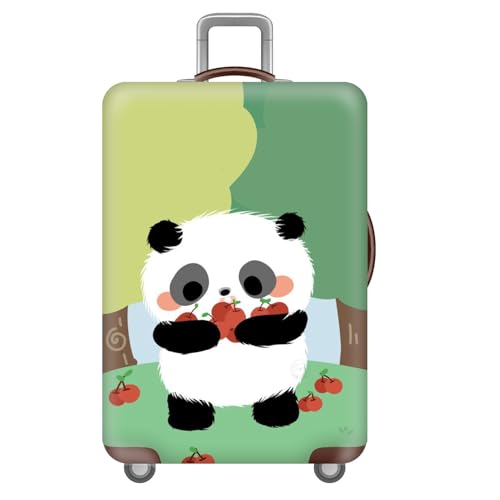 Koffer SchutzhüLle,Pandatier Print Elastisch Reise KofferschutzhüLle KofferhüLle,Kratzfest Luggage Cover,Wiederverwendbar,GepäCk Cover,Reisekoffer HüLle,Kinder,Erwachsene (Color 6,XL(29-32inch)) von YJSZY