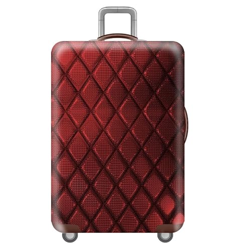 Sternenhimmel Katze Linien Trolley SchutzhüLle,Elastische,Kratzfeste Koffer HüLle,Reise KofferschutzhüLle,Staubdichte,Elastische,Waschbare Luggage Cover,Kinder,Erwachsene (Geometrie,M(22-24inch)) von YJSZY