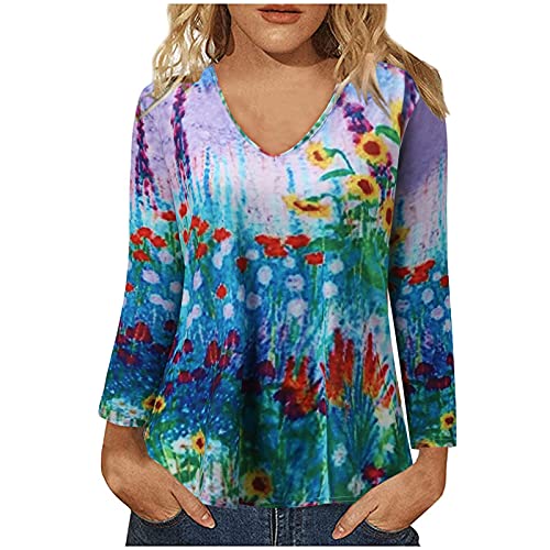 Damen Moderne Oberteile Oberteil Frauen V Ausschnitt Ausschnitt Oberteile Off-Shoulder-Shirt Tshirt Damen Glitzer Tshirt Damen Hoodie Bedrucken Batik Shirt Blusen Damen Tunika Herren von YJUU