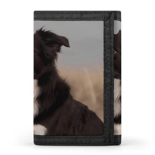 YJWANDO Trifold Wallet, Border Collie Print Wallet with Multiple Slots Elegant Wallet Convenient Wallet Durable Wallet Modern Wallet, Style, One Size, Minimalist, Stil:, Einheitsgröße, Minimalistisch YJWANDO Trifold Wallet, Border Collie Print Wallet with Multiple Slots Elegant Wallet Convenient Wallet Durable Wallet Modern Wallet, Style, One Size, Minimalist, Stil:, Einheitsgröße, Minimalistisch von YJWANDO