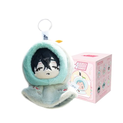 YJacuing Anime Alien Stage Teruterubozu Series Mystery Blind Box Schlüsselanhänger, offiziell lizenziertes Sammlerstück Chibi Bag Charm, Mehrfarbig, Medium von YJacuing