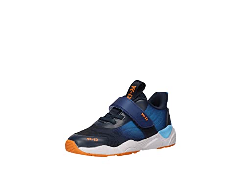 Lurchi LEIF YK-ID Sneaker, Navy Blue ORANGE, 28 EU von YK-ID