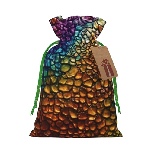 YKJJFVZ Klassische Schlangenhaut-Druck, mittelgroß, mit Kordelzug, Geschenkbeutel, Schmuckbeutel für Süßigkeiten, Hochzeiten, Weihnachten YKJJFVZ Klassische Schlangenhaut-Druck, mittelgroß, mit Kordelzug, Geschenkbeutel, Schmuckbeutel für Süßigkeiten, Hochzeiten, Weihnachten von YKJJFVZ