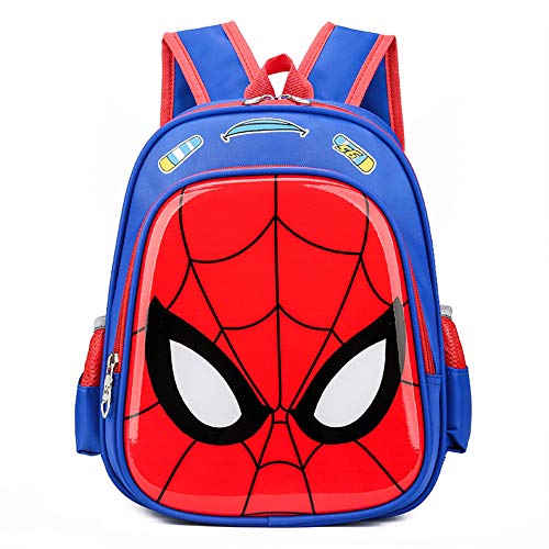 YKKJ Spiderman Kinder-Rucksack， Wasserdichte 3D-Tasche, Super Hero 3D-Rucksack Rucksack Taschen für Kinder Camping Wandern. Schultaschen & Rucksäcke von YKKJ