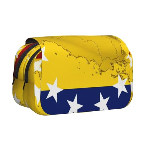 YKLJG Damen Nussknacker Ballett Xmas Dance Print Flip-Top Federmäppchen Stift-Organizer mit 2 Reißverschlussfächern Große Kapazität Make-up Taschen für Schule, Reisen & Büro, Flagge Venezuela YKLJG Damen Nussknacker Ballett Xmas Dance Print Flip-Top Federmäppchen Stift-Organizer mit 2 Reißverschlussfächern Große Kapazität Make-up Taschen für Schule, Reisen & Büro, Flagge Venezuela von YKLJG
