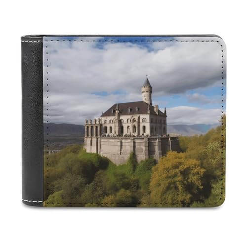 YKUDBN XB0608021 Herren-Ledergeldbörse, historische Monumente von Armenien, niedliche Geldbörse mit Reißverschluss, geeignet für den täglichen Gebrauch, XB0608021, historische Monumente von Armenien, von YKUDBN