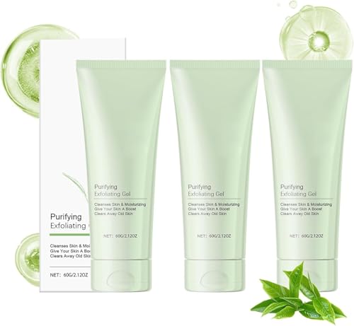 3 PCS Purifying Exfoliating Gel, Deep Cleansing Face and Body Exfoliating Scrub Gel, Moisturizing Cleanser for Men and Women, 60ML 3 PCS Purifying Exfoliating Gel, Deep Cleansing Face and Body Exfoliating Scrub Gel, Moisturizing Cleanser for Men and Women, 60ML von YLBHYIRSJF