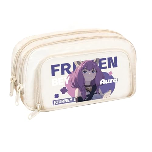 YLEAFUN Dantoudai no Aura Federmäppchen, Anime Peripherie Student Schreibwaren Leinwand Federtasche Anime Mäppchen Federtaschen Große Kapazität von YLEAFUN
