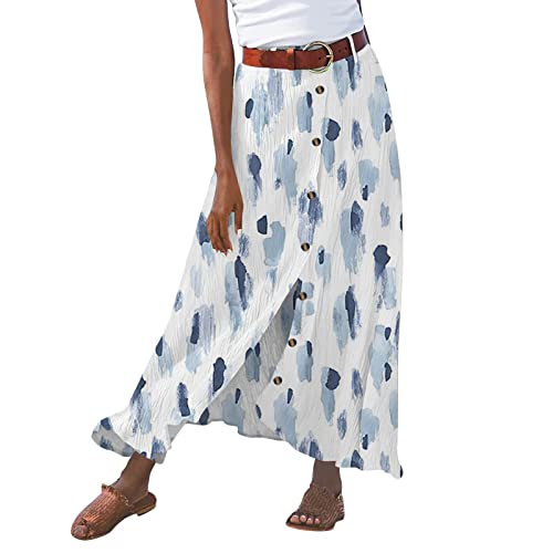 Sommerrock Damen Rock Länge Maxirock Damen Lang FreizeitröCke Lange FaltenröCke Wickelrock Damen Länge Boho Rock Knielang Damenrock Blümchen Casualrock Schlitz StrandröCke Skirts for Women Sommerrock Damen Rock Länge Maxirock Damen Lang FreizeitröCke Lange FaltenröCke Wickelrock Damen Länge Boho Rock Knielang Damenrock Blümchen Casualrock Schlitz StrandröCke Skirts for Women von YLLQXI