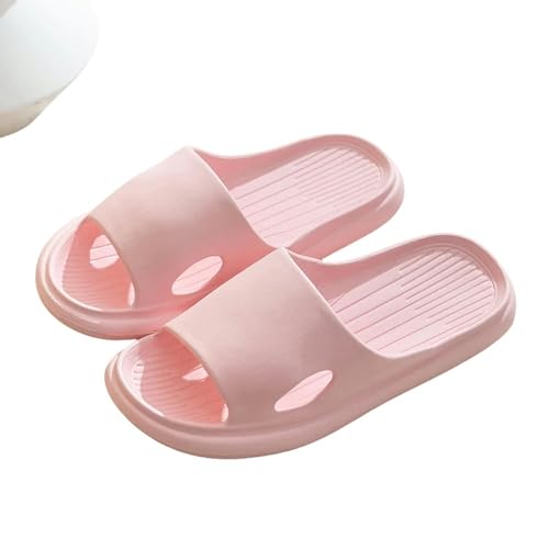 YLXCKGS Flip-Flops Einfachheit Eva Hausschuhe Home Weiche Sohle Anti-Rutsch Bad Slipper Sommer Casual Indoor Frauen Flip-Flop-Rosa-40-41 von YLXCKGS