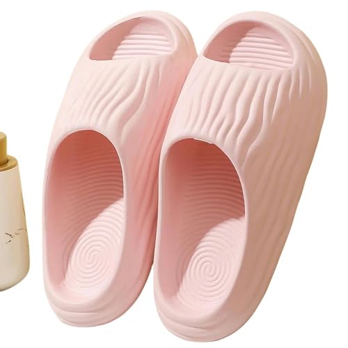 YLXCKGS Flip-Flops Eva Bitter Melone Hausschuhe Männer Flip-Flops Weiche Sohle Strand Dicke Sohle Weiche Sandale Frauen Outdoor Handlichkeit Schuhe-Rosa-36-37 von YLXCKGS