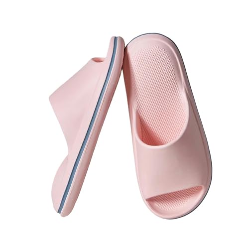 YLXCKGS Flip-Flops Sommer Hausschuhe Eva Bad Sportrutschen Unisex Sneaker Frauen Flip-Flop Indoor Sandalen Loafer-Rosa-Kn-Größe 36-37 von YLXCKGS