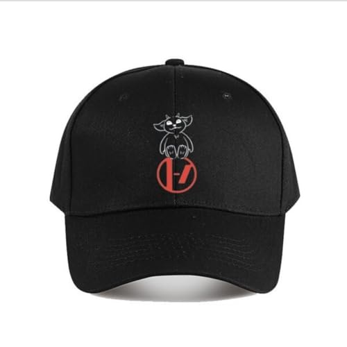 Twenty One Pilots Cap mit Bär Logo Hip Hop Casual Sonnenhut für Freizeitkleidung Kopfbedeckung Strukturierte Passform Cap Geschenk Student Wettbewerb Gleicher Stil Special Twenty One Pilots Cap mit Bär Logo Hip Hop Casual Sonnenhut für Freizeitkleidung Kopfbedeckung Strukturierte Passform Cap Geschenk Student Wettbewerb Gleicher Stil Special von YMAEPXFH