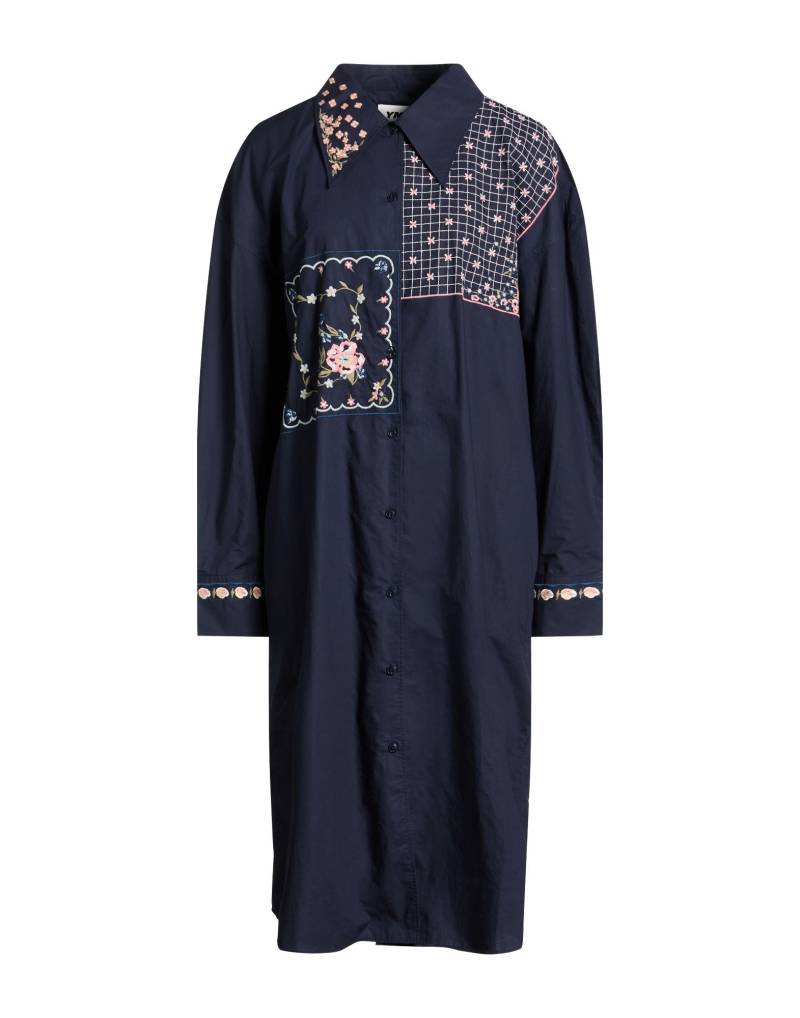 YMC YOU MUST CREATE Midi-kleid Damen Nachtblau von YMC YOU MUST CREATE