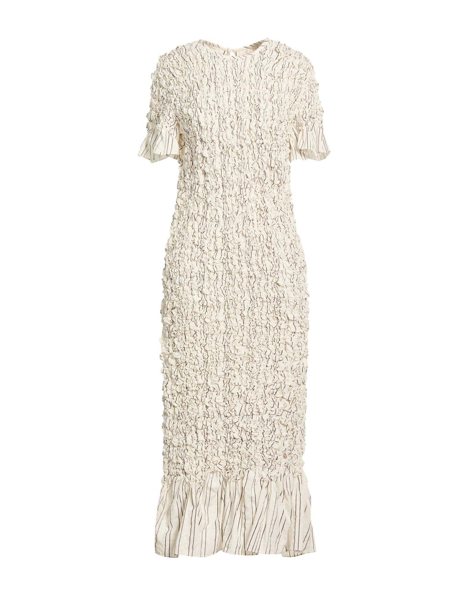 YMC YOU MUST CREATE Midi-kleid Damen Off white von YMC YOU MUST CREATE