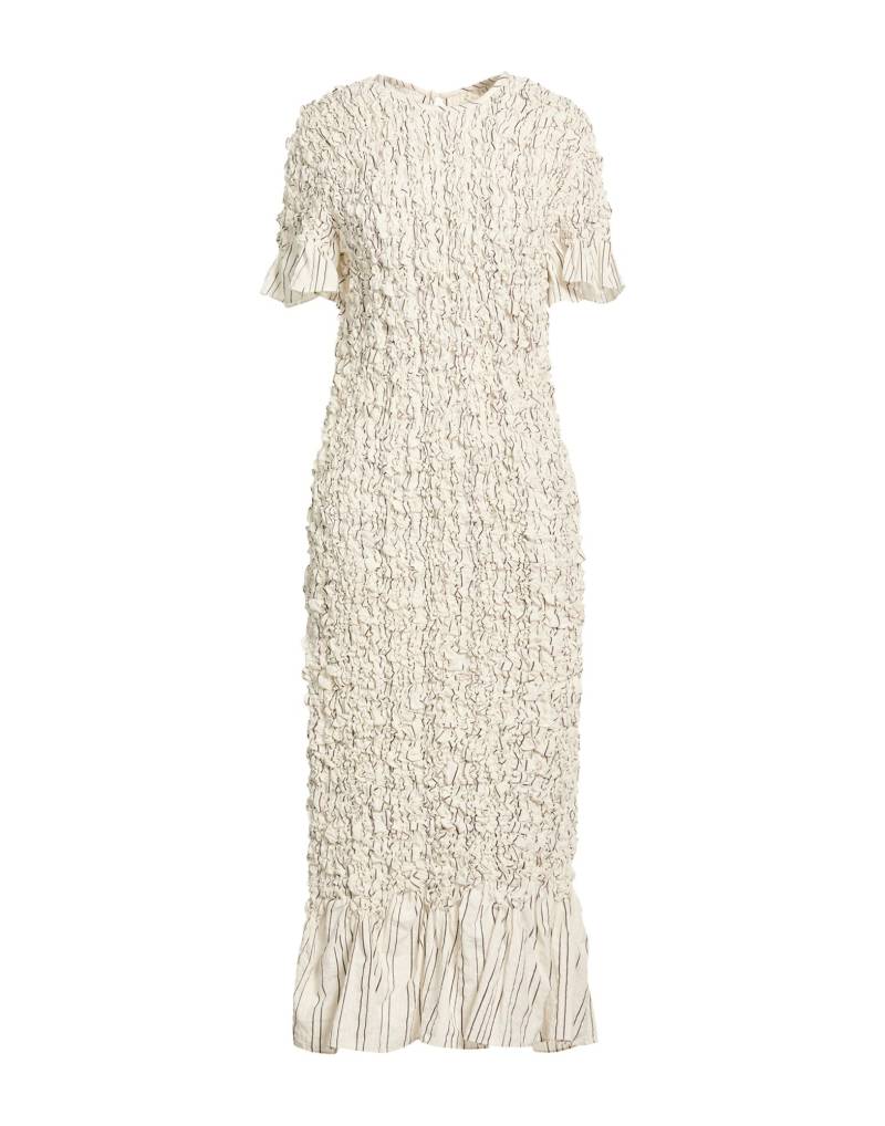 YMC YOU MUST CREATE Midi-kleid Damen Off white von YMC YOU MUST CREATE
