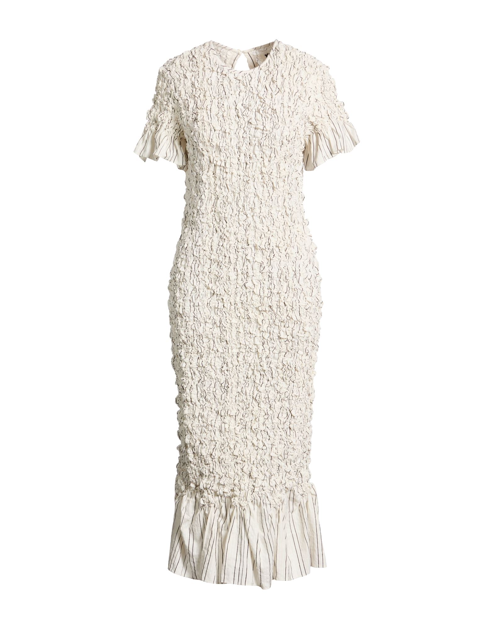 YMC YOU MUST CREATE Midi-kleid Damen Weiß von YMC YOU MUST CREATE