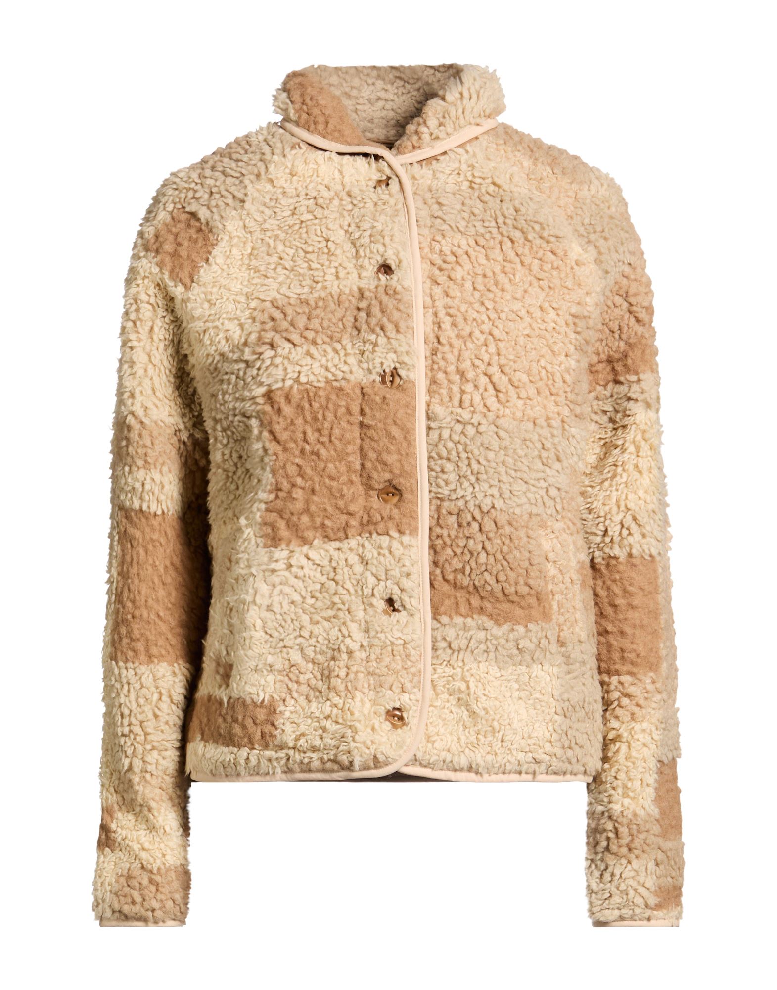 YMC YOU MUST CREATE Shearling- & Kunstfell Damen Beige von YMC YOU MUST CREATE