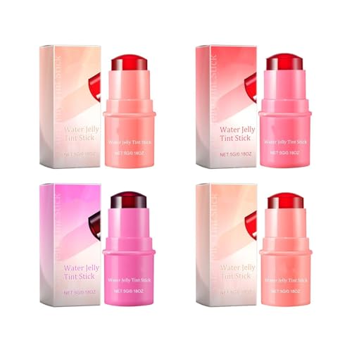 Aloe Vera Hydra Gel Lip Color Stick – 5 g: Kühlendes Rouge und Lippenbalsam mit feuchtigkeitsspendender Textur für einen erfrischenden, aufbaubaren Look. von YNGWVHKET