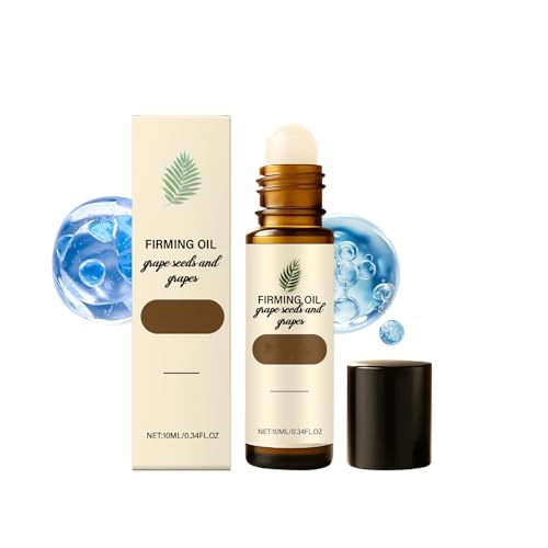 Pflegendes Gesichtsöl mit Traubenkernen und Trauben | 10 ml leichtes, feuchtigkeitsspendendes Öl für glatte, strahlende und straffe Haut | Tägliche Pflegeessenz von YNGWVHKET