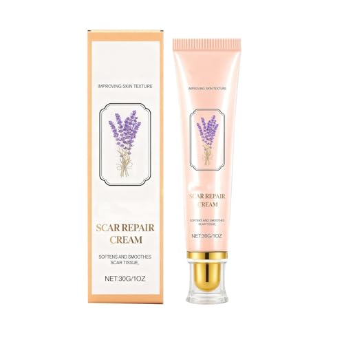 Sanfte Narbencreme | Hellt alte Narben auf, lindert Beschwerden | Verbessert das Hautbild | Geeignet für Schwangerschaft und empfindliche Haut | 30 g von YNGWVHKET