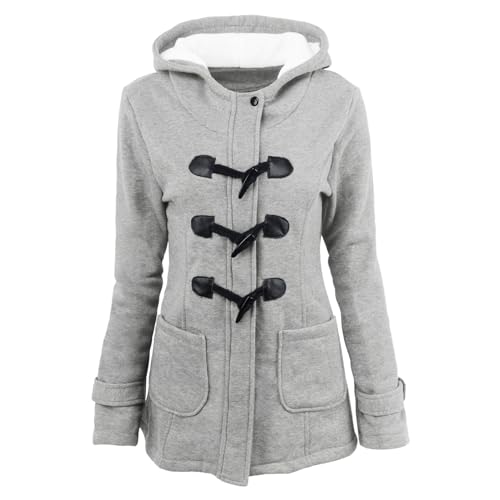 YNIEIAA Laufjacke Damen Rosenrot Rundkragen Rüschenärmel Kurzmantel Damen Modern Regencape Damen Wasserdichte Jacke Damen für Frauen für Sportlich von YNIEIAA