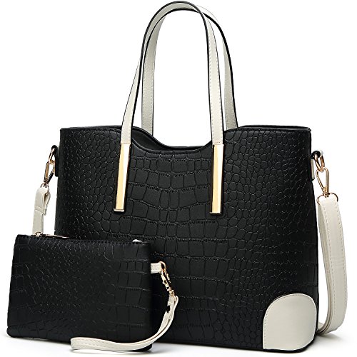 YNIQUE Handtasche Damen Groß Handtaschen Set Für Frauen Umhängetasche Taschen Shopper Reise Schultertasche 2-teiliges Set von YNIQUE