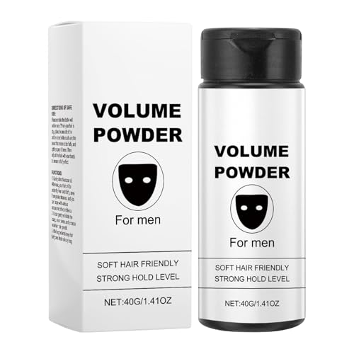 YNPQTDS 80g Haarpuder Starker Halt Haarpuder Männer Haar Styling Puder Texture Powder Haarstyling Und Volumenpuderwachs Mit Matteffekt Für Verleiht Sofort Textur Und Volumen von YNPQTDS