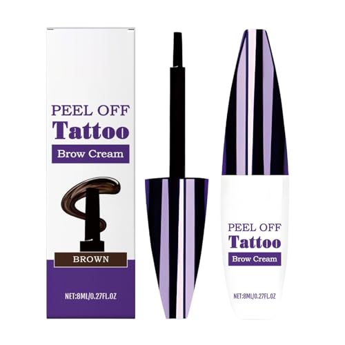 YNPQTDS Flüssiger Augenbrauenstift | Verwischfester Augenbrauenstift - Schmutzabweisender Flüssiger Abziehbarer Für Damen, Festivals, Partys Und Alltag von YNPQTDS
