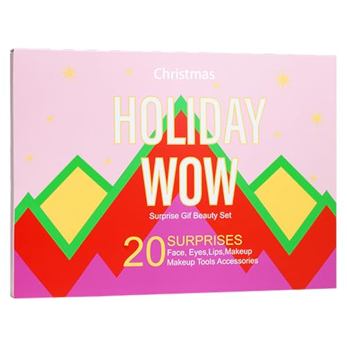 YNPQTDS Make-Up Advent - Weihnachts Countdown Kalender 20,Beauty Set Kosmetik Set für Teens Frauen | Daily Freizeit Urlaub Dating Fest von YNPQTDS
