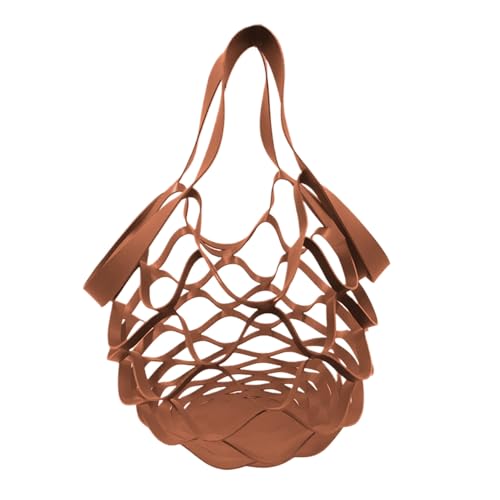 YNPQTDS Mesh Tote - Mesh Handtasche,Multifunktionale Falttasche Großraum Handtasche Atmungsaktiv Damen Mädchen Gym Urlaub Schule Familie Picknick Reisen von YNPQTDS