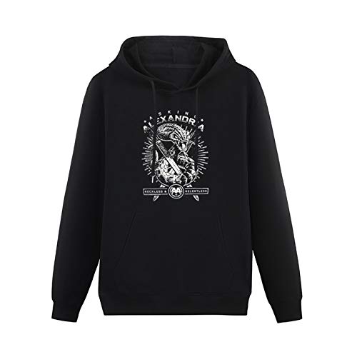 YNW Unisex Sweatshirt Asking Alexandria Snake Hooded with Drawstring Pockets Black L YNW Unisex Sweatshirt Asking Alexandria Snake Hooded with Drawstring Pockets Black L von YNW