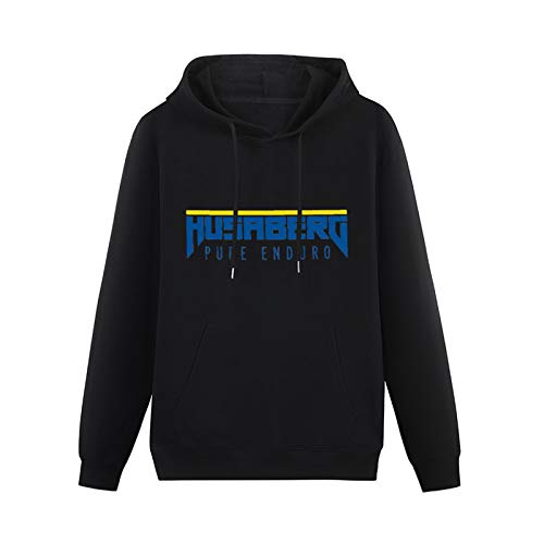 YNW Unisex Sweatshirt Husaberg Pure Enduro Cotton Hooded with Drawstring Pockets Black XL YNW Unisex Sweatshirt Husaberg Pure Enduro Cotton Hooded with Drawstring Pockets Black XL von YNW