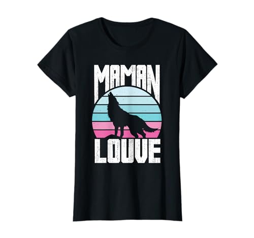 Mama Louve | Königin des Waldes | Zukünftige Mutter Party Geschenk T-Shirt Mama Louve | Königin des Waldes | Zukünftige Mutter Party Geschenk T-Shirt von YO Cadeau Maman Louve Forêt