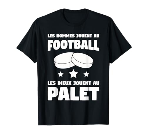 Humor Spieler Puck | Zitat Herren Fußball Gott Puck T-Shirt Humor Spieler Puck | Zitat Herren Fußball Gott Puck T-Shirt von YO Cadeau Pour Joueur Palet