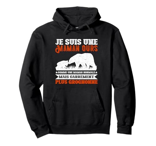 Ich Bin eine Mama Bär, knurrt, Muttertagsgeschenk Pullover Hoodie Ich Bin eine Mama Bär, knurrt, Muttertagsgeschenk Pullover Hoodie von YO Cadeau Pour Une Maman Ours