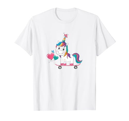 Einhorn Design Mädchen Jungen Damen Herren Einhorn T-Shirt von YO! Diese Klamotten