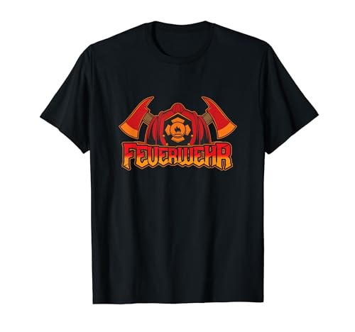 Feuerwehrmann Herren Damen Kinder Feuerwehr T-Shirt von YO! Diese Klamotten