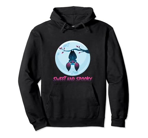 Fledermaus Sweet and Spooky Lustig Halloween Kinder Pullover Hoodie von YO! Diese Klamotten