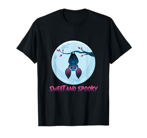 Fledermaus Sweet and Spooky Lustig Halloween Kinder T-Shirt von YO! Diese Klamotten