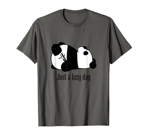 Just a lazy day Fauler Panda Kawaii Mann Frau Kind T-Shirt von YO! Diese Klamotten