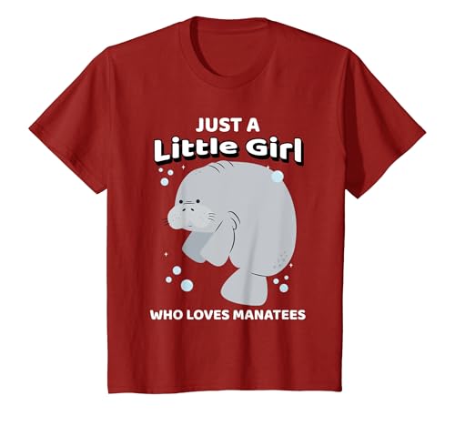 Kinder Cute Manatee T-Shirt von YO MINUS