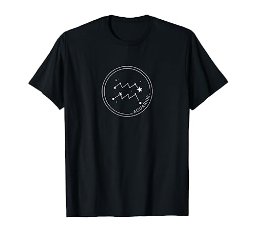 Wassermann Sternzeichen-Geschenk Männer Frauen Kinder T-Shirt von YO! Zodiac Sign