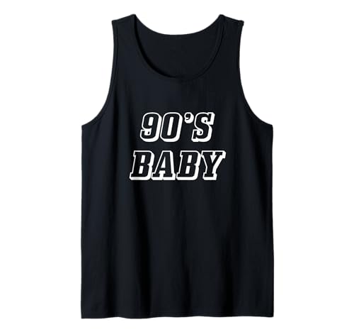 Retro Nineties Child Throwback Era 90s Baby Tank Top von YO!