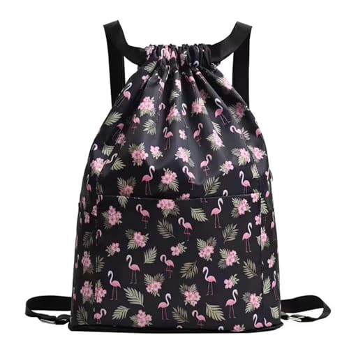 Drawstring Foldable Large Capacity Dry-Wet Separation Travel Sports Backpack, 2024 New Foldable Drawstring Backpack for Travel Women Men (C) von YODAOLI