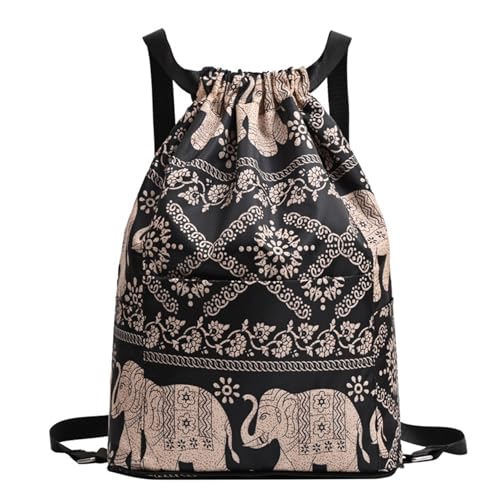 Drawstring Foldable Large Capacity Dry-Wet Separation Travel Sports Backpack, 2024 New Foldable Drawstring Backpack for Travel Women Men (E) von YODAOLI