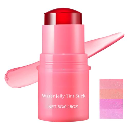 Makeup Jelly Tint, Milk Jelly Blush, Milk Jelly Tint, Jelly Blush Stick, Milk Cooling Water Jelly Tint, Makeup Lip and Cheek Stick (Pink) von YODAOLI