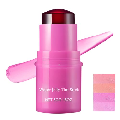 Makeup Jelly Tint, Milk Jelly Blush, Milk Jelly Tint, Jelly Blush Stick, Milk Cooling Water Jelly Tint, Makeup Lip and Cheek Stick (Purple) von YODAOLI