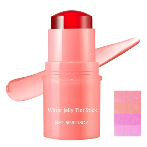 Makeup Jelly Tint, Milk Jelly Blush, Milk Jelly Tint, Jelly Blush Stick, Milk Cooling Water Jelly Tint, Makeup Lip and Cheek Stick (Red) von YODAOLI