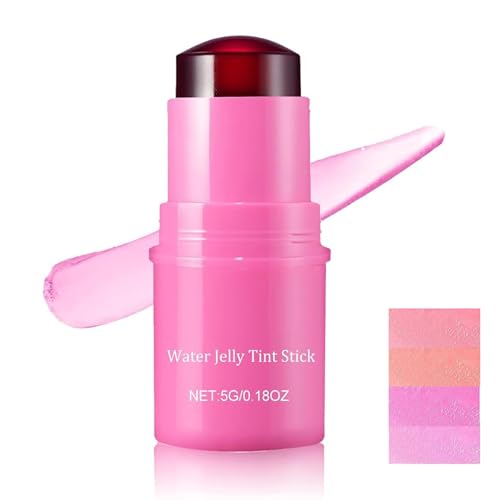 Makeup Jelly Tint, Milk Jelly Blush, Milk Jelly Tint, Jelly Blush Stick, Milk Cooling Water Jelly Tint, Makeup Lip and Cheek Stick (Rose Pink) von YODAOLI